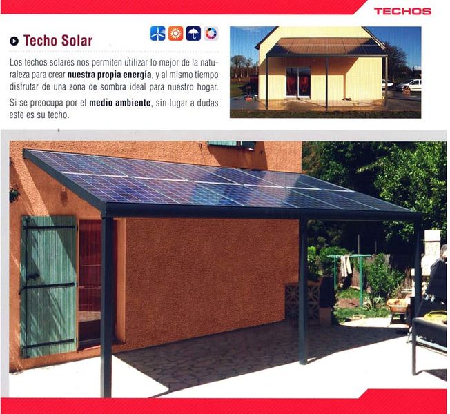 Toldos Vázquez Techo solar